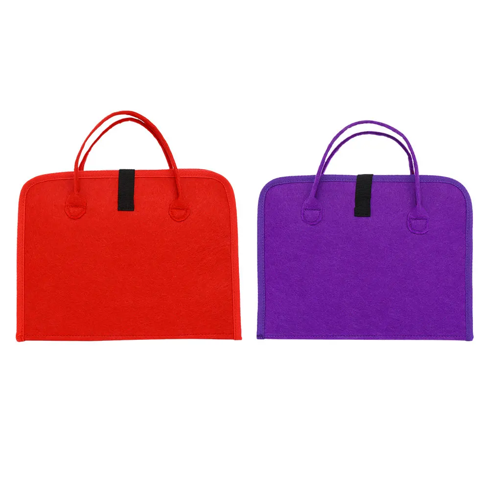 

18 Pocket Diamond Painting Drill Storage Bag Handbag Felt DIY Mosaic Bead Carry Bags Case Container Accessories Kits Storage Box