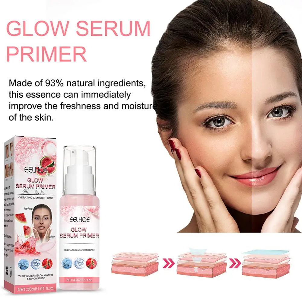 

Glow Serum Essence Watermelon Glow Serum Essence Good Stuff Glow Serum Primer Brightens Skin Suitable For Moisturizing All Q5I3