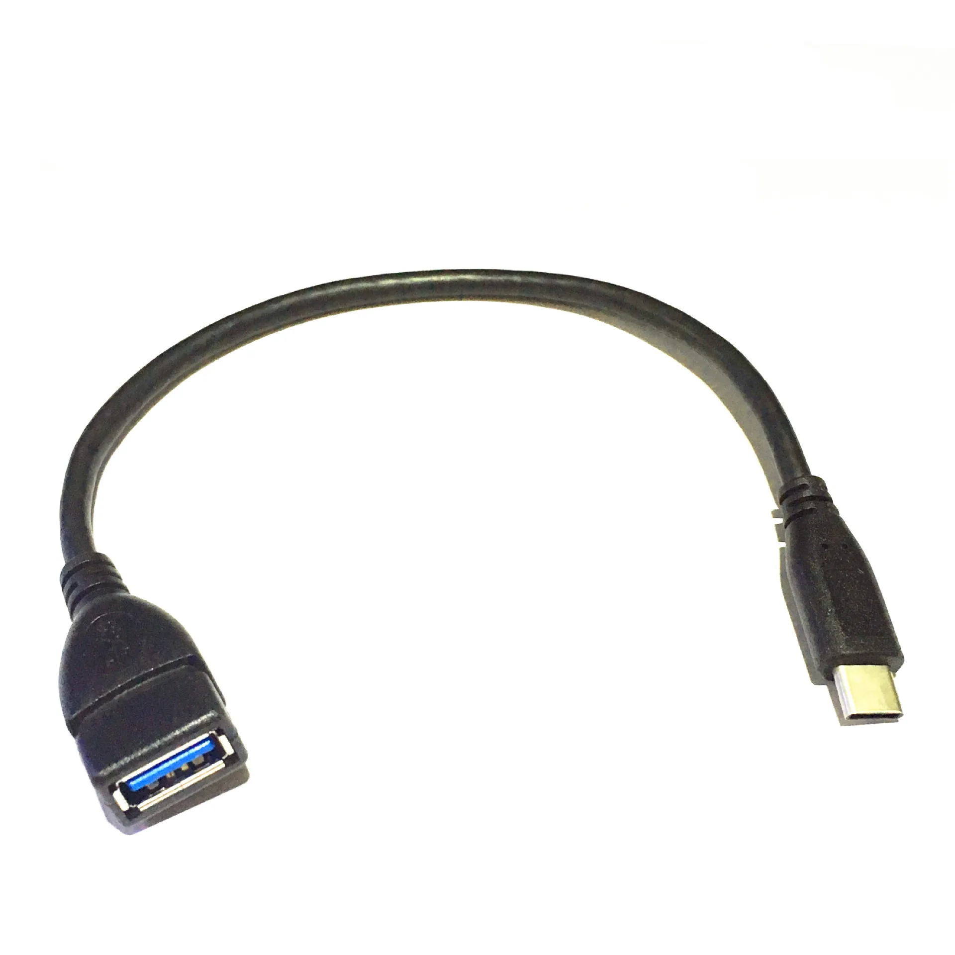 

25 см USB 3.1 Type C папа к USB 3,0 A мама Угловой кабель Mac Google Chromebook