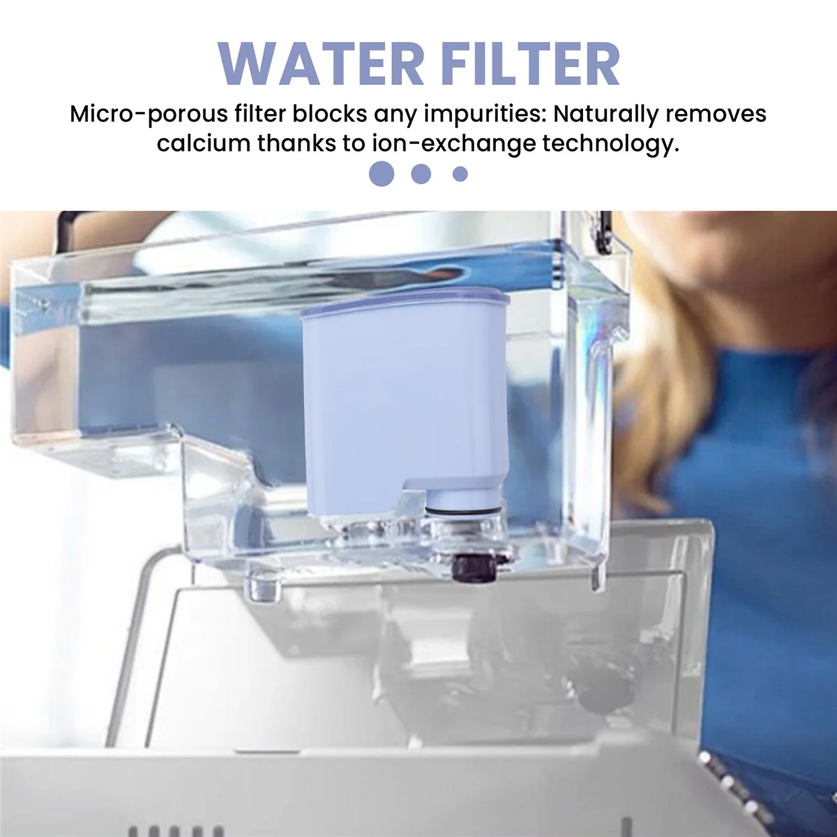 Наборы 2 сменных фильтров CMF009 для кофемашины Philips Saeco AquaClean CA6903 /10 /00 /01 /22 /47