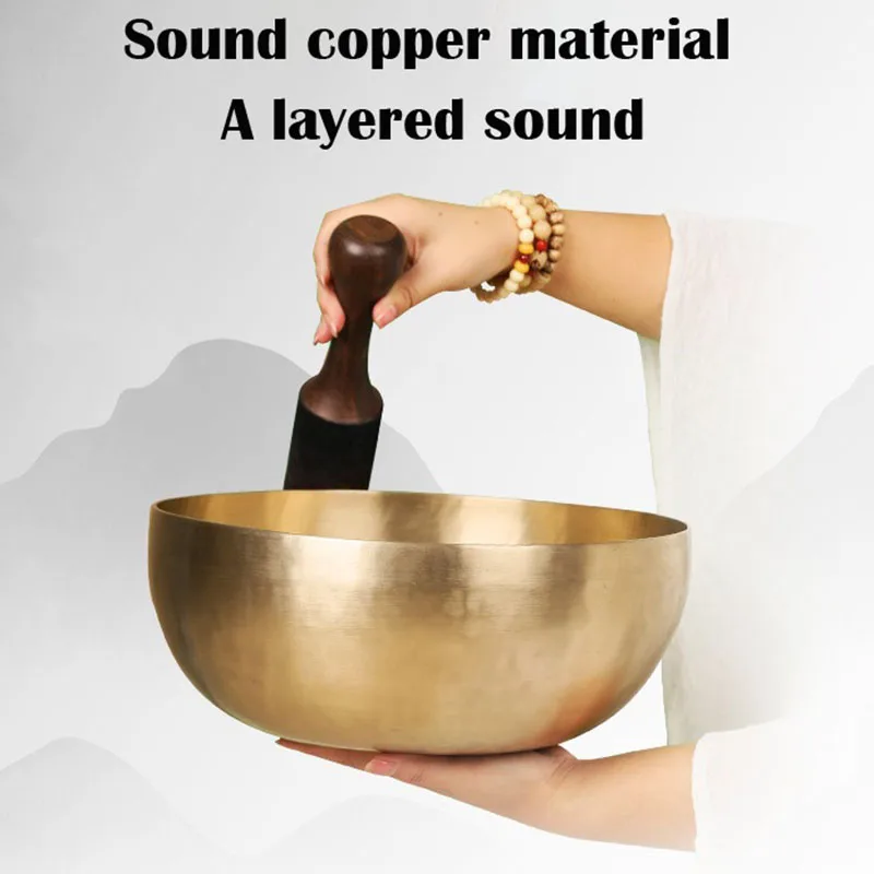 Религиозная бронзовая чаша оригинальные поющие чаши с алхимией из Непала
