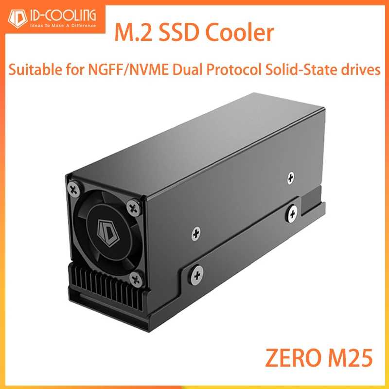 Твердотельный охлаждающий радиатор с внутренним охлаждением ZERO M25 M.2