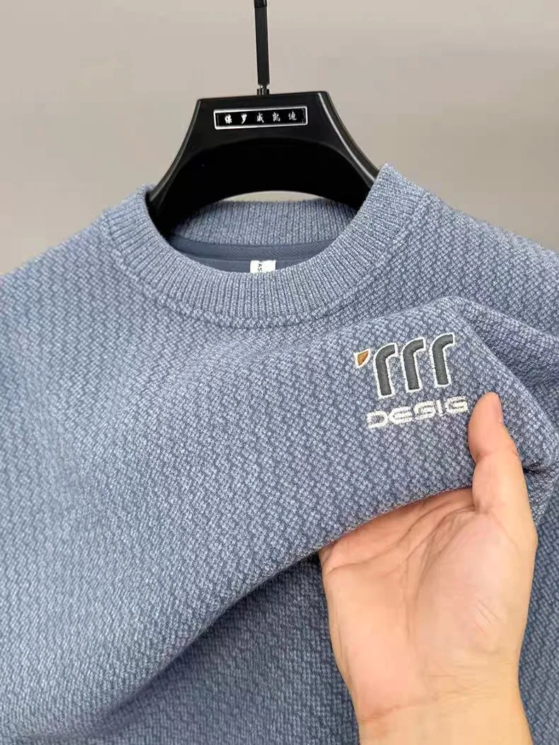  Высококачественный мужской свитер трикотажный осенняя и зимняя мода новая