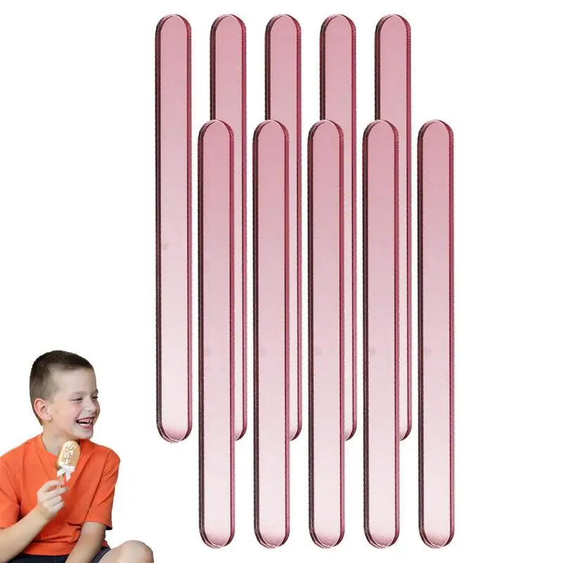

Reusable Ice Cream Sticks Acrylic Popsicle Sticks Creamsicle Cakesicle Cake Candy Pop Sticks Ice Lollies DIY Crafts