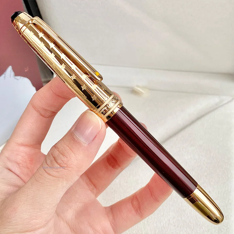 

Little Prince and Fox Ballpoint Pen Monte Dark Blue Editions Rollerball Fountian Pen MB Stationery Inlay Serial Number 163#