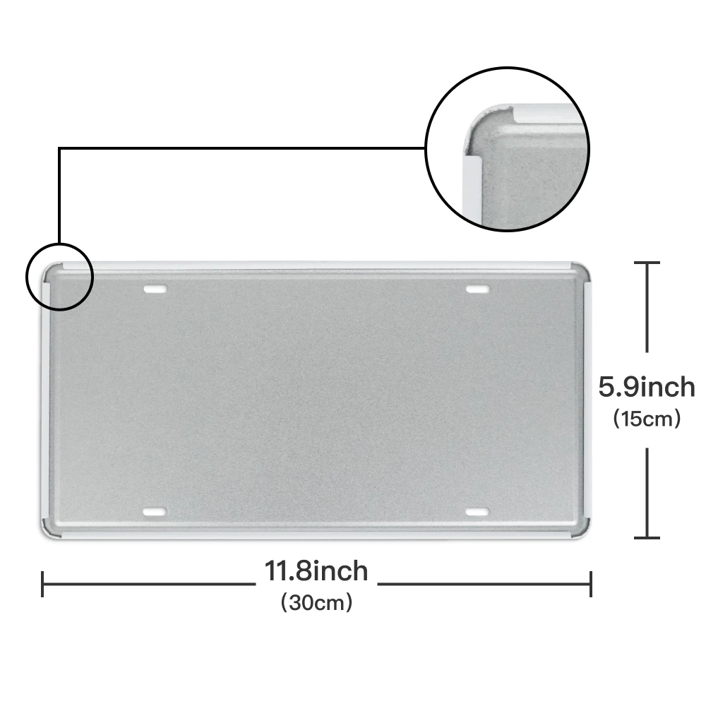 Putuo Decor 1 шт. винтажные металлические знаки на заказ номерной знак элемент Трампа