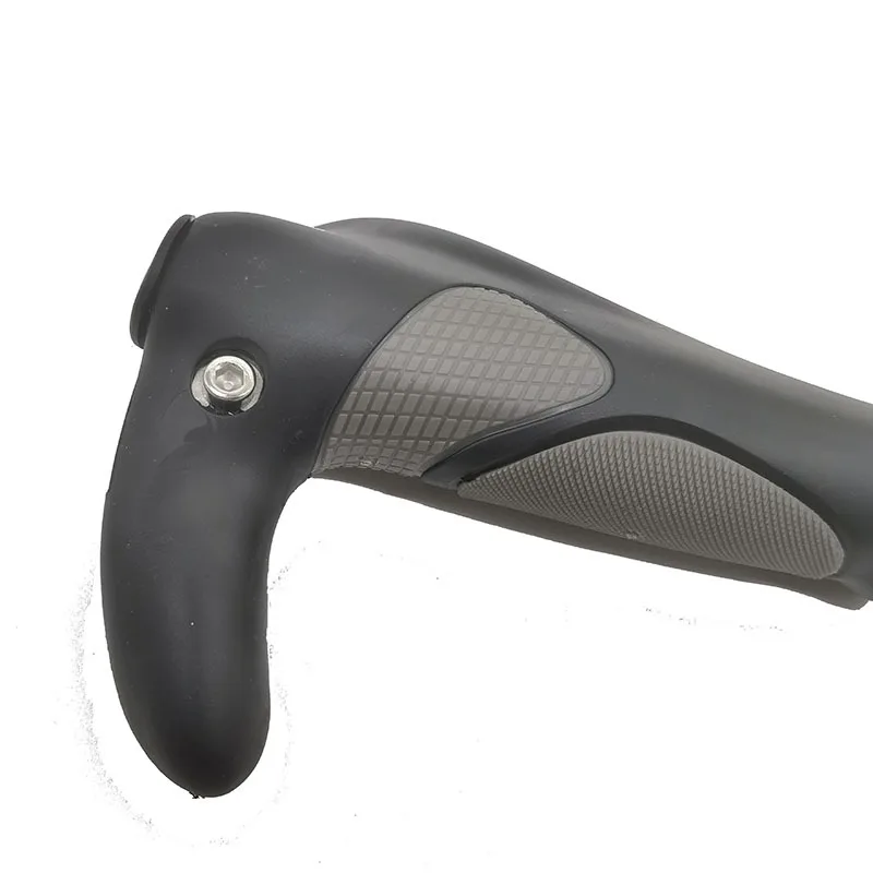 Ox Horn Bicycle Handlebar Grips MTB Mountain Bike Grips Anti-skid Rubber Bicycle Handlebar Bilateral Locking Cycling Handles