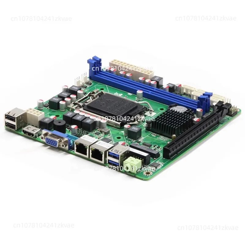 Плата со слотами 2 NVme новая оригинальная материнская плата NAS 6SATA3.0 8th 9th i3 i5 i7 1151 mini