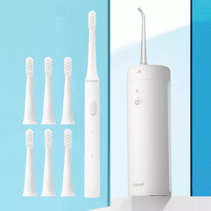 

Mornwell F29 Water Flosser Oral Irrigator for Teeth Rechargeable Portable Dental Water Jet 3 Mode 180ML Water Tank Teeth Cleaner