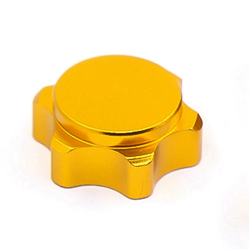 

8Pcs Aluminum Wheel Hub Cover Anti-Dust Cover 17Mm Hex Nut For 1/8 RC Car,Gold