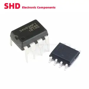 10PCS MC34063 34063 34063A MC34063ADR2G SOIC-8 MC34063AP1G DIP-8 MC34063ACN MC34063ACD SMD DC-DC Converter Control Circuits IC