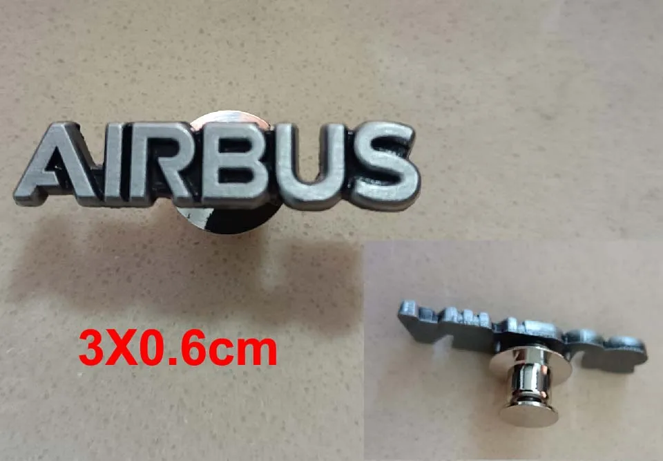 

Авиационный значок Airbus из металла