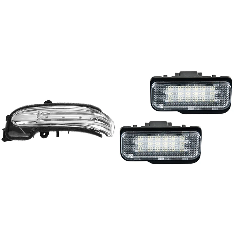 

Автомобильная светодиодная подсветка номерного знака для Mercedes-Benz W203 с автомобильным боковым габаритным светом для Mercedes Benz W203 4 двери 04-07 лев...