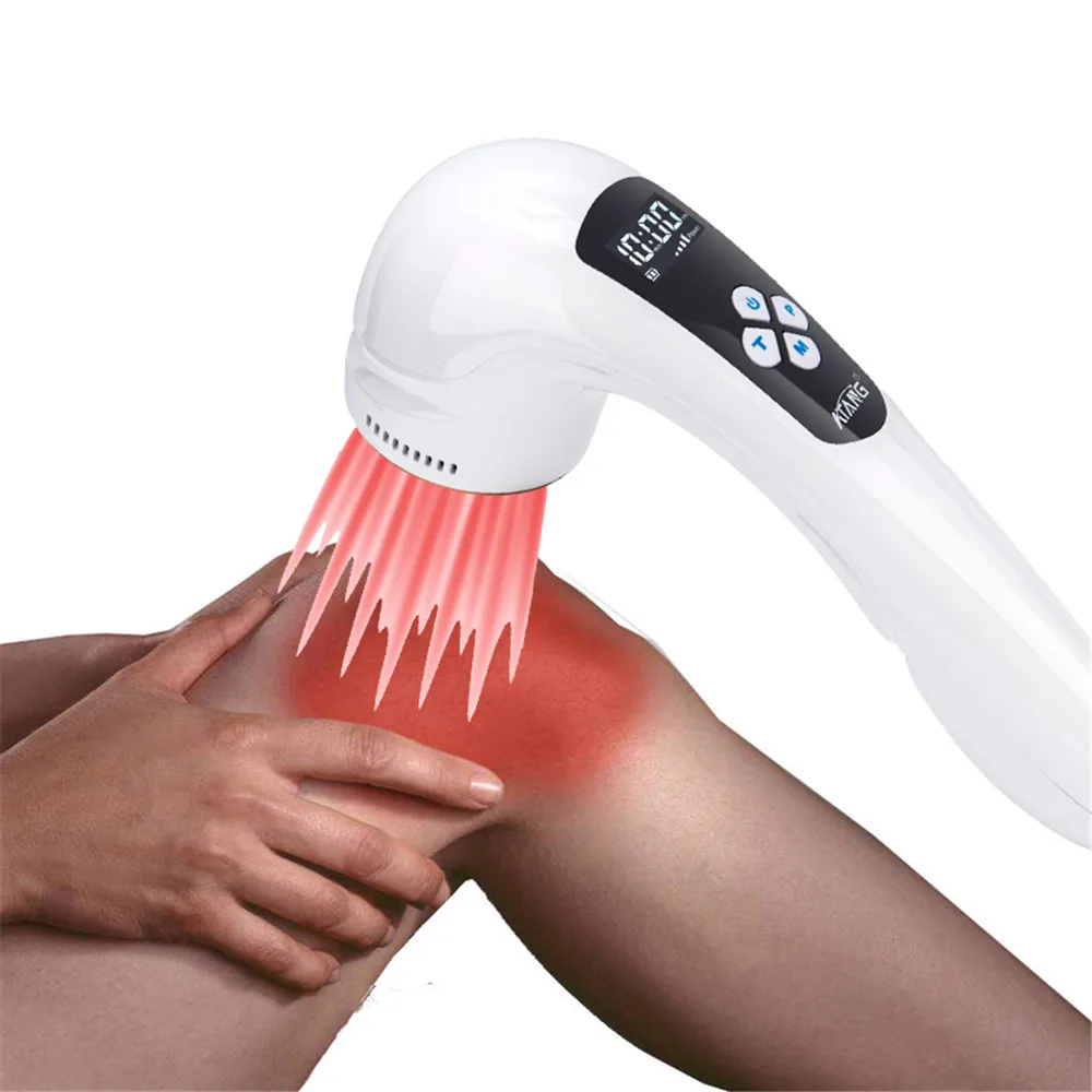 

Relief Pain Wound Healing Sciatica Heel spurs Cold Laser Red Light Therapy Device LLLT for Shoulder Joint Muscle Pain Reliever