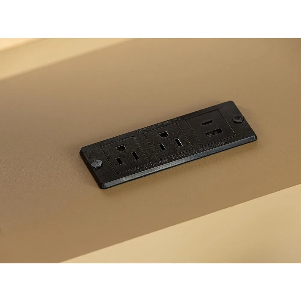 Новинка 2024 тумбочка с зарядной станцией выходом питания и портами USB Type C