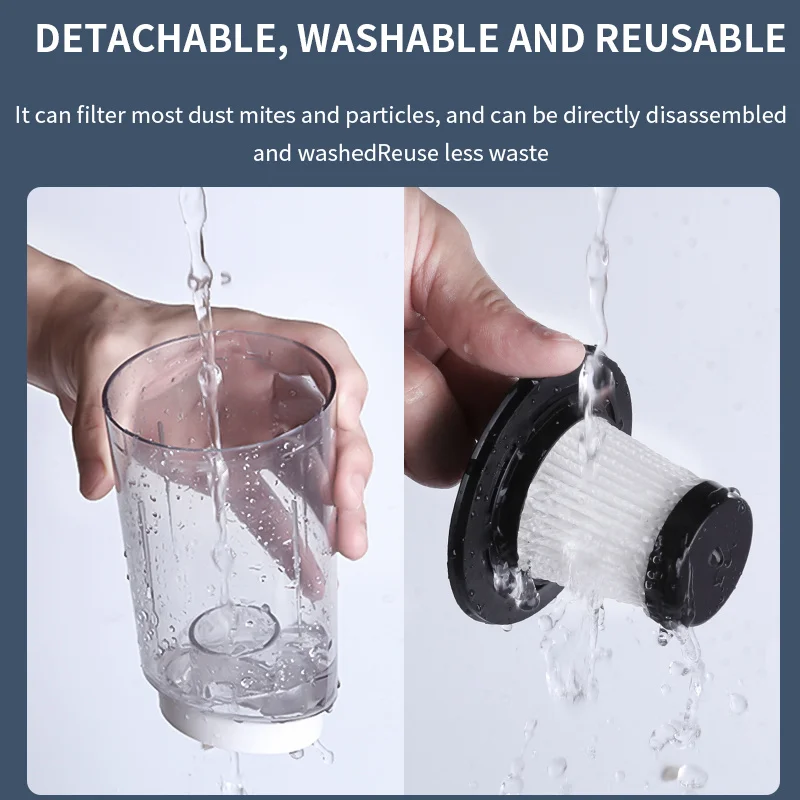 Беспроводной ручной автомобильный пылесос 13000 Па