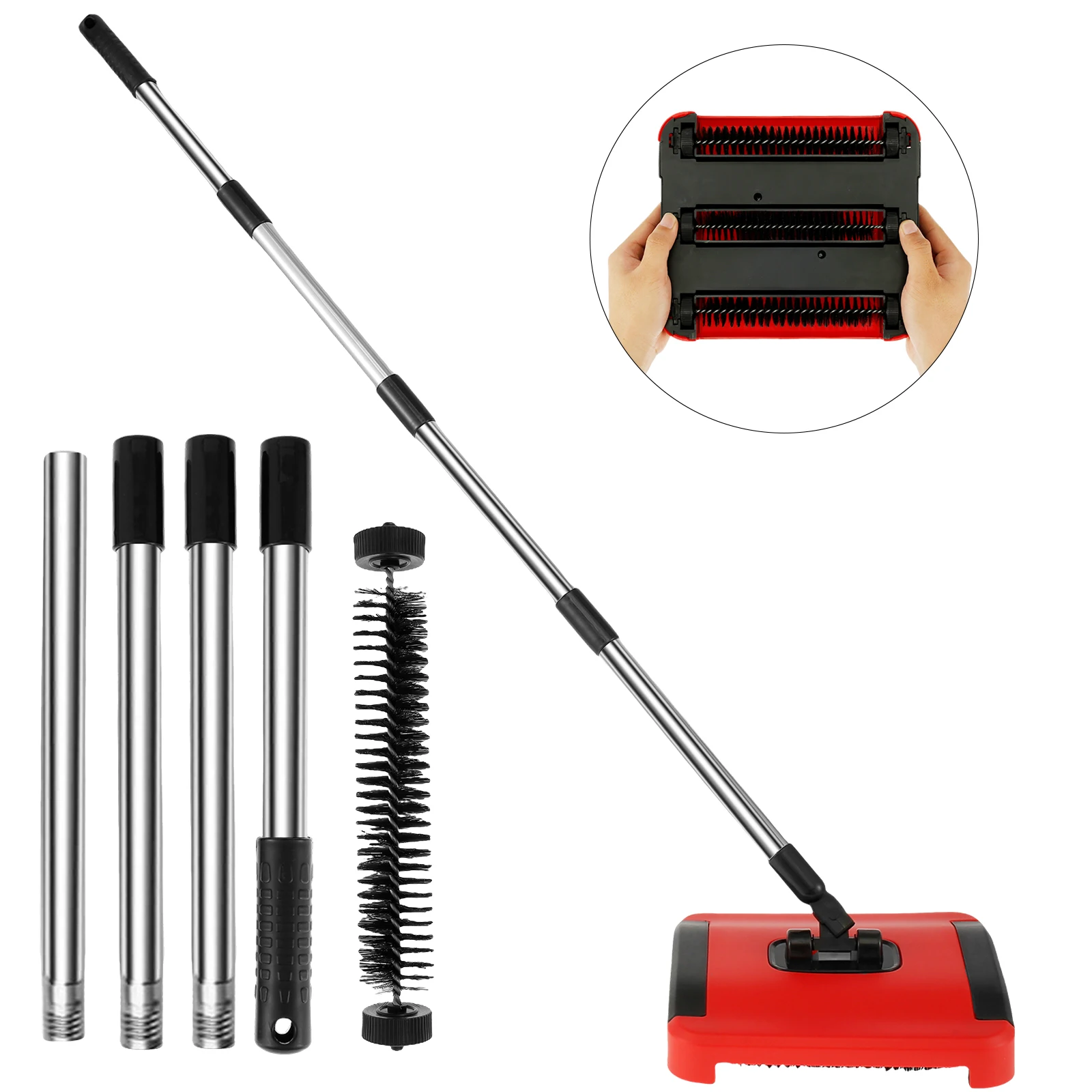 

Ручная подметальная машина для ковров из ПП