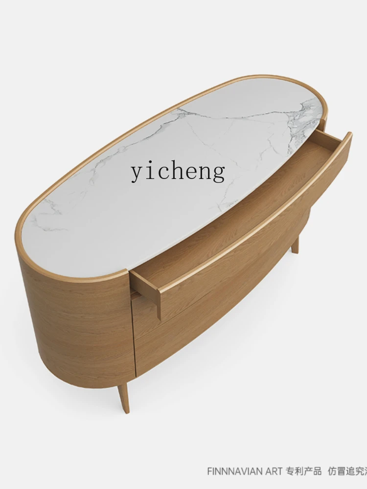 Hyp Fennavia художественный Новый китайский стиль гостиная высокие ножки буфет шкаф