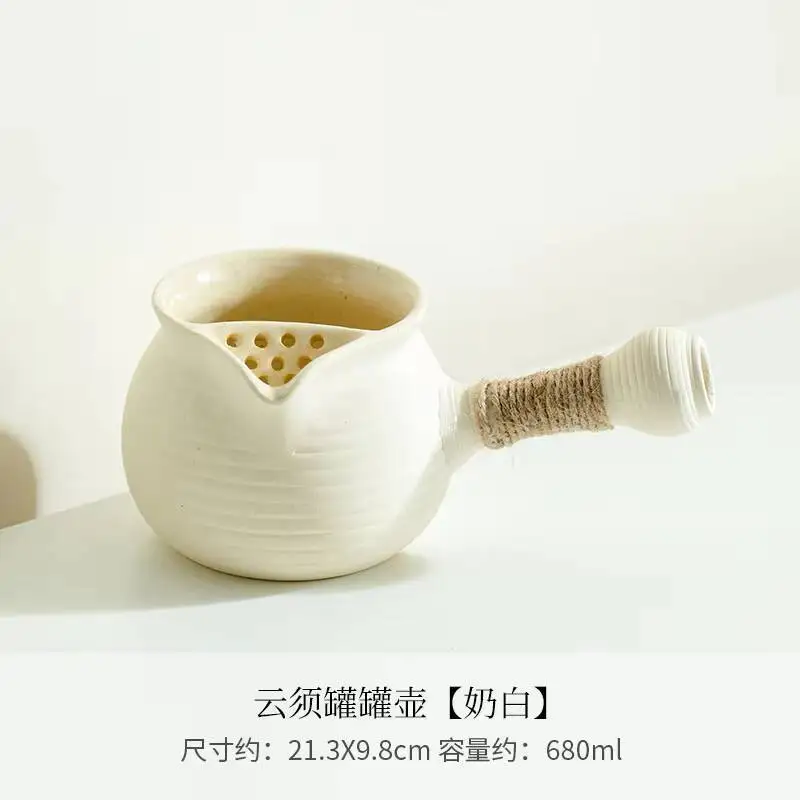 

Круглый керамический чайник для заваривания чая