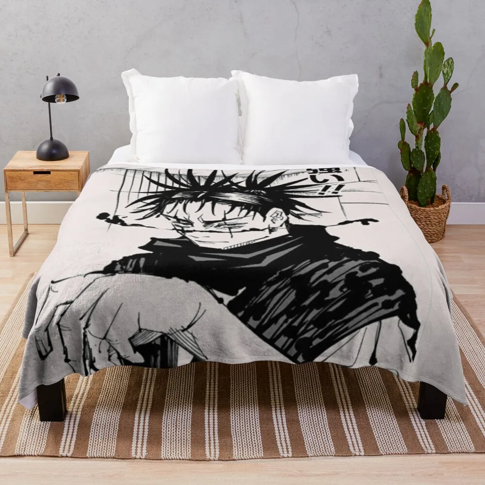 

Choso T-shirt Throw Blanket Hairy Decorative Blankets Blanket With Fur