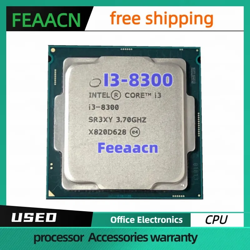 

I3-8300 3.7 GHz Quad Core Quad Thread Processor CPU 8M 65W LGA 1151