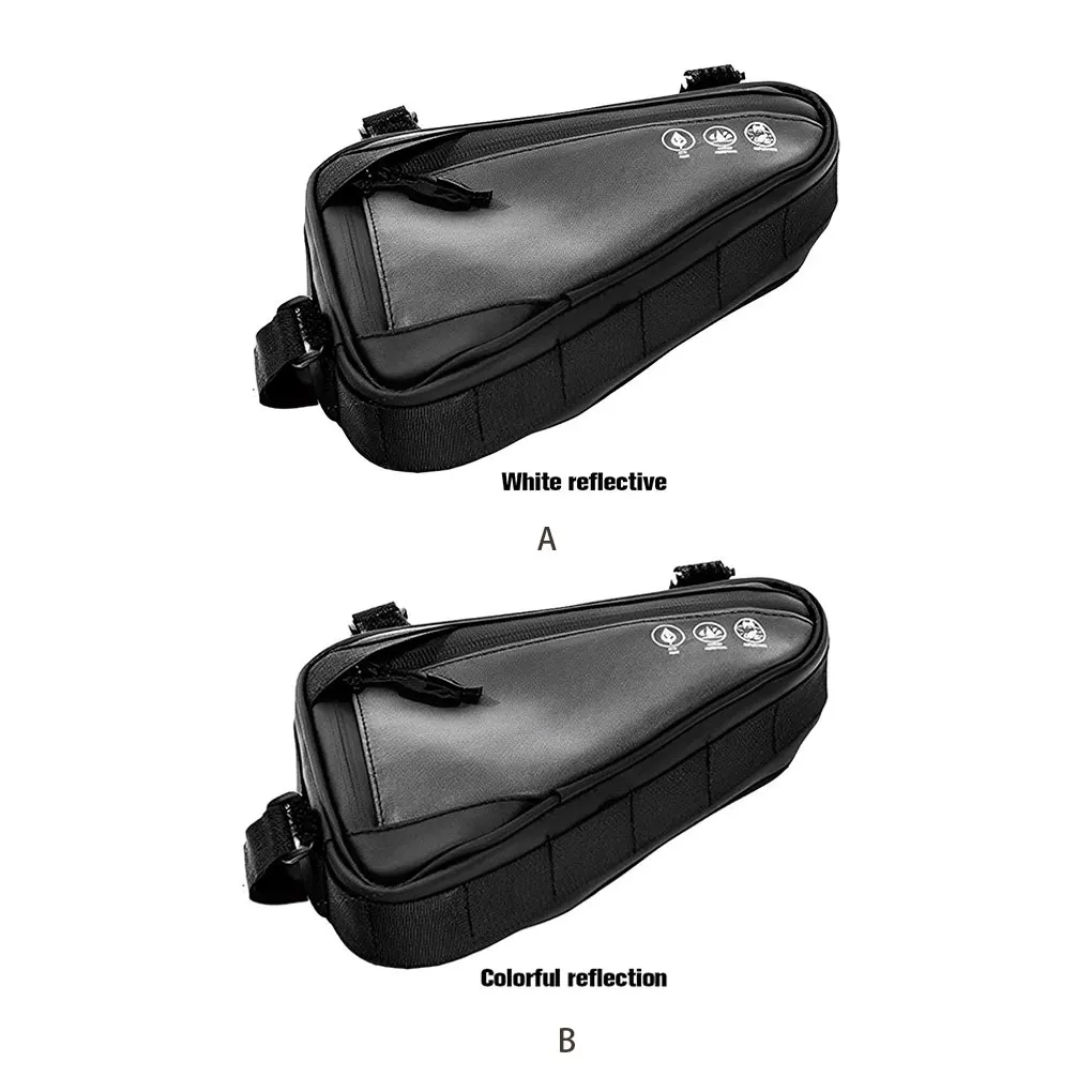 

Легкая в установке сумка-Седло для велосипеда легкая и практичная Светоотражающая Удобная велосипедная сумка для велосипеда поясная сумка