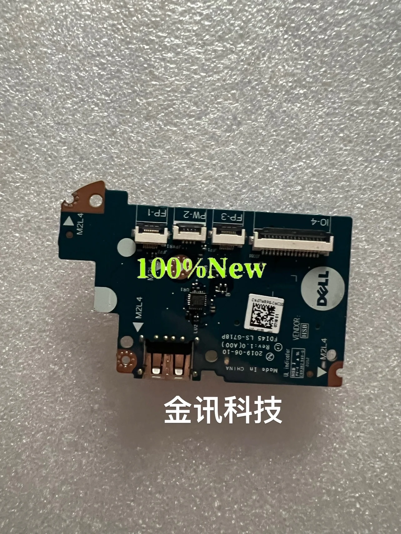 Новая Оригинальная интерфейсная плата USB для Dell inspiron 5493 5593 3401 3501