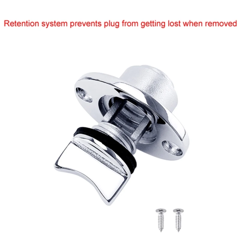 Сливная пробка корпуса из нержавеющей стали для каяка морского каноэ подходит