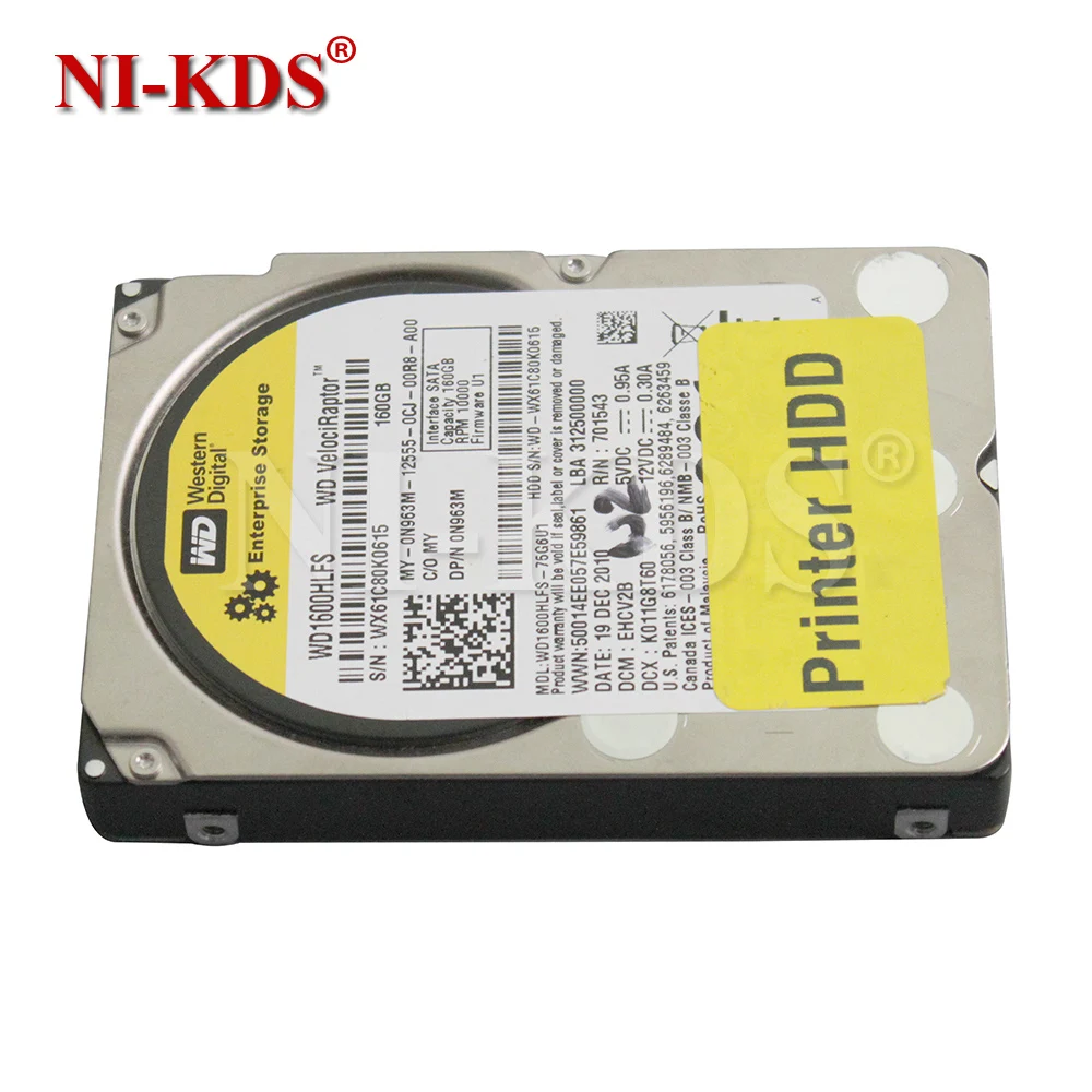

Printer HDD 160GB for HP M527 527 Printer Hard Disk