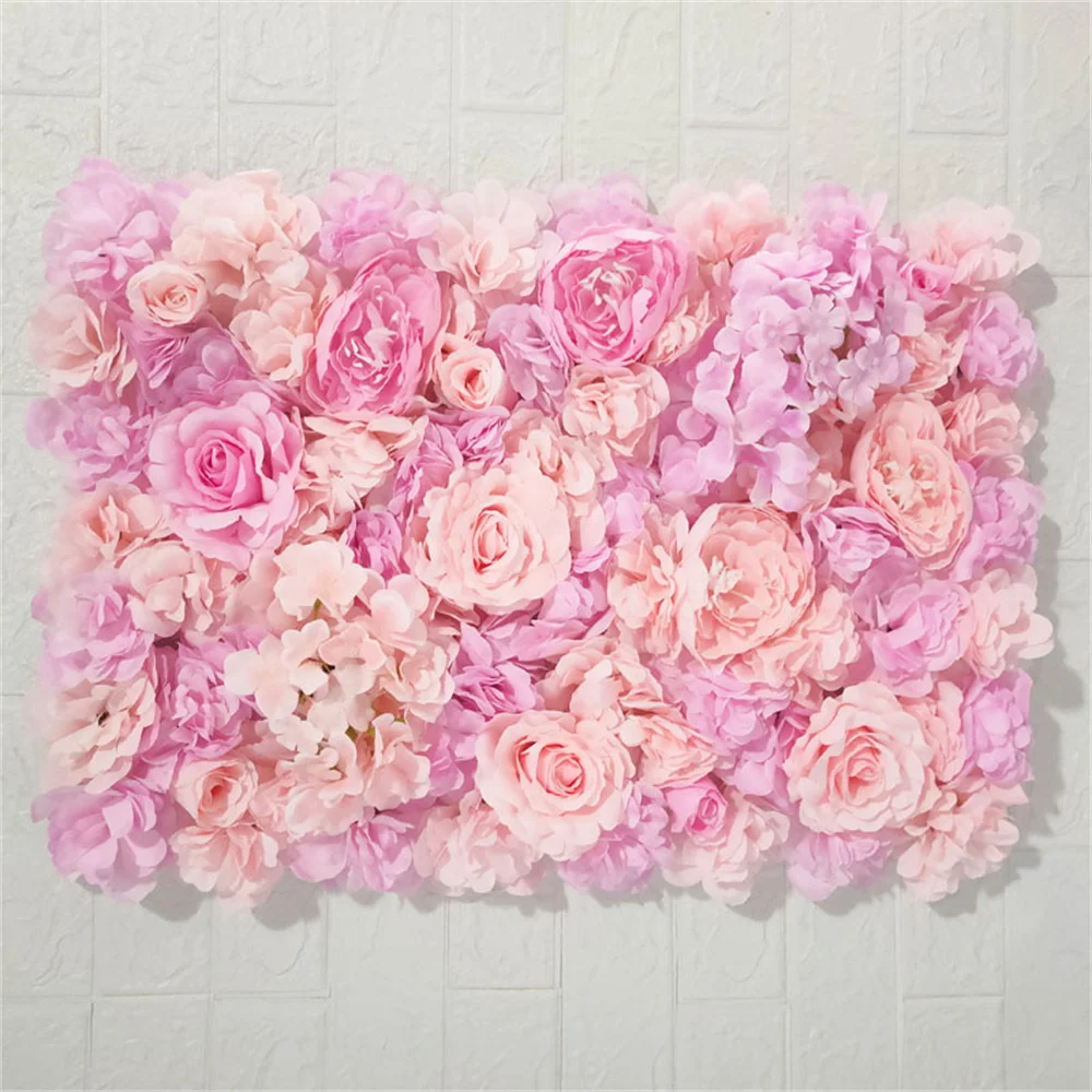 

Шелковая Роза 40x60, настенная панель «сделай сам», Свадебный декор, искусственные цветы, цветочный фон для вечерние НКИ на заказ