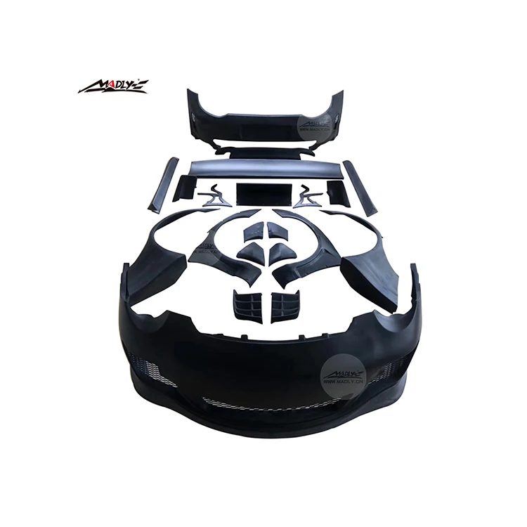 Комплекты кузова для Porsche 997 Tur bo Комплект LB Style Волокно стекло Бамперы Колесо Арка