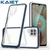 shockproof phone case for samsung a02 a11 a12 a32 a42 a52 a72 fashion acrylic protective cover for galaxy m12 f12 a71 a73 a53