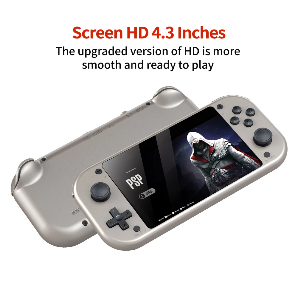 Портативная игровая консоль PSP с экраном 4 3 дюйма и 20000 + играми