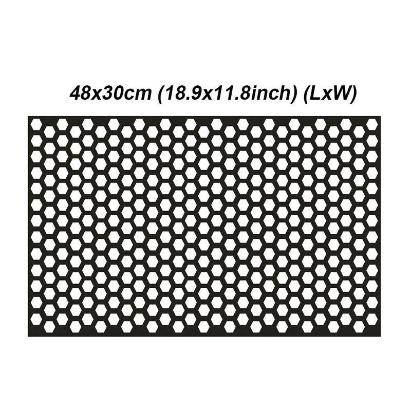 Автомобильная наклейка в виде сот вырезанная пленка для автомобильной лампы