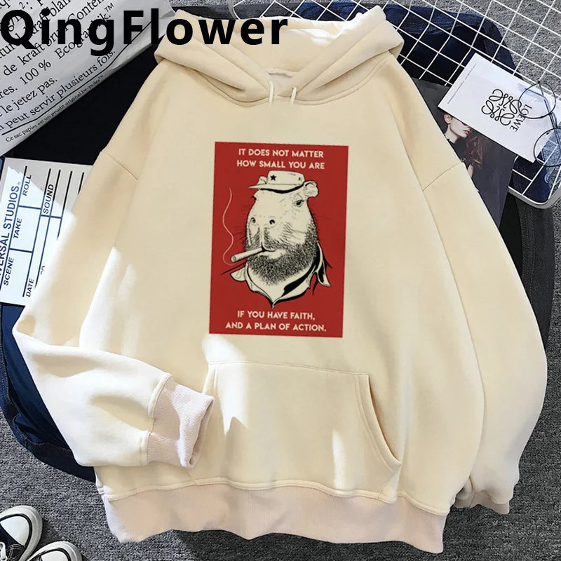 

Capybara hoodies male manga 2022 hip hop anime male hoody hoddies Ulzzang anime