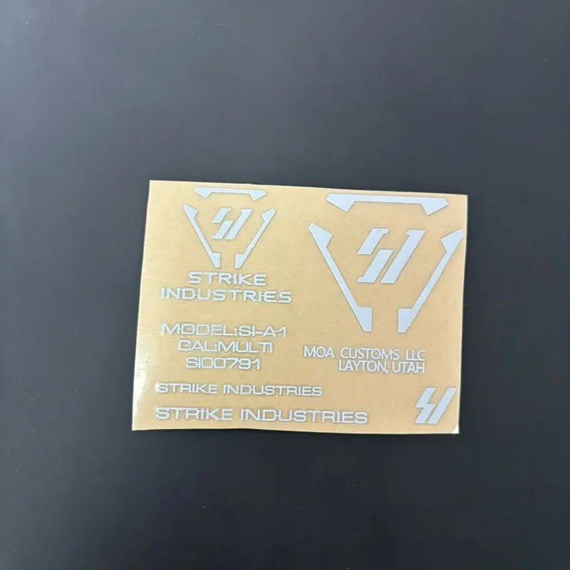 SI Металлическая наклейка Белый Черный DIY Украшение MK18 New Weill G36 Jinming M4 Гелевой шар