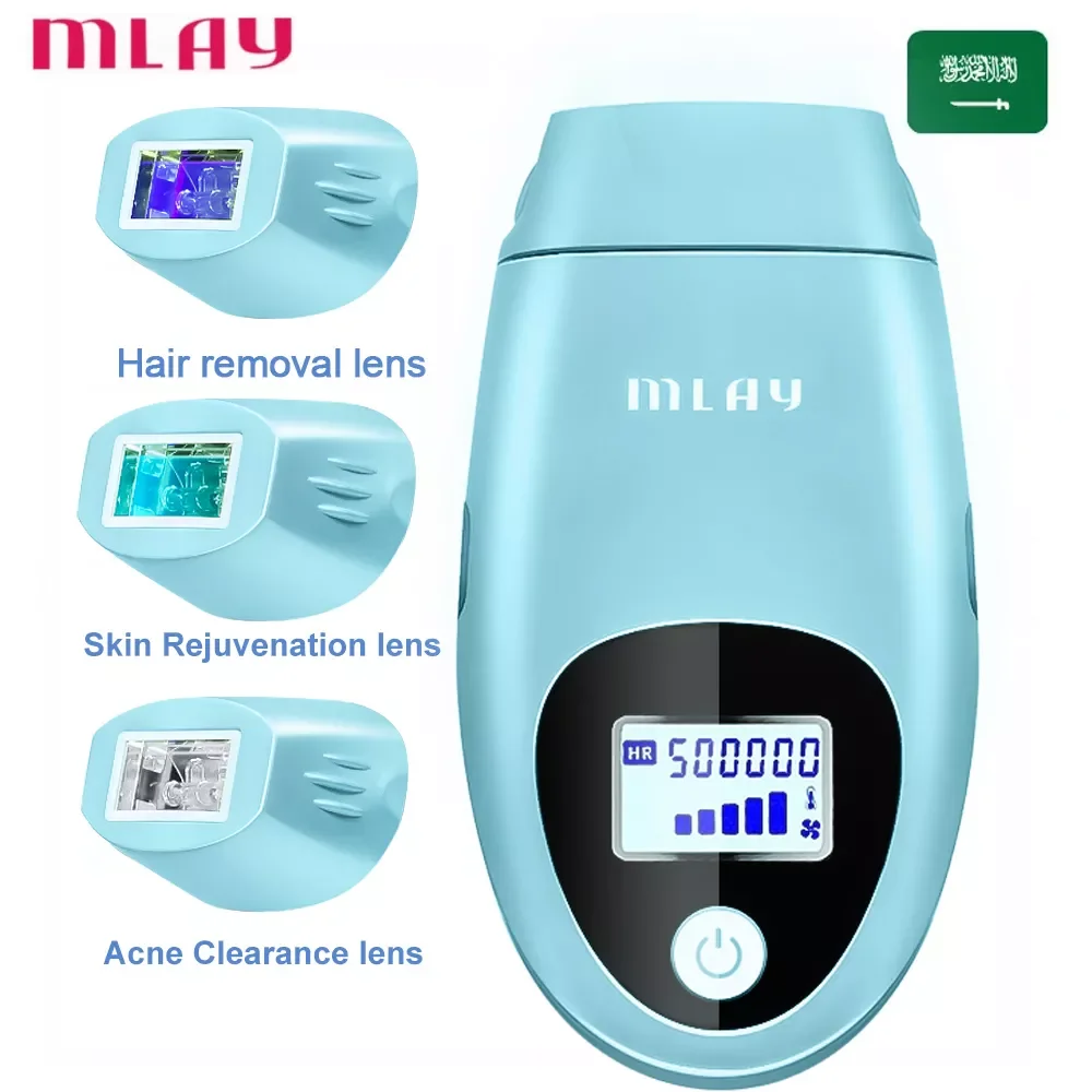 

Laser Epilator Hair Removal Machine For Women Professional Bikini Face Body Hair Remover Device Epilator with 1500000 Flashe
