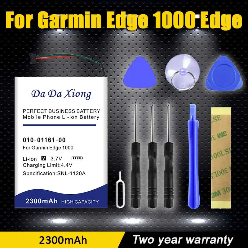 

100% Original New 2300mAh 010-01161-00 Battery for Garmin Edge 1000 Edge EXPLORE 1000 Approach G8 GPS Navigator 361-00035-06