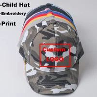 factory pricecustom logo child baseball cap print 11colors summer child personality trucker hat polyester gorros blank caps