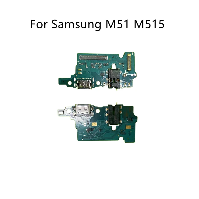 

For Samsung Galaxy M51 M515 USB Charger Port Dock Connector PCB Board Ribbon Flex Cable Charging Port Component Replacement