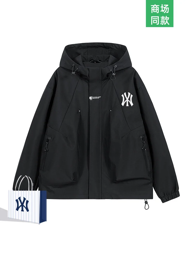 [Ole Official] Spring and Autumn Hood Jacket Women New Outdoor Mountaineering Windproof Loose Casual All-matching Outerwear