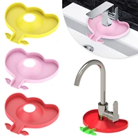 faucet sink splash proof pad multipurpose silicone faucet guide sleeve easy installation faucet sink splash guard kitchen gadget