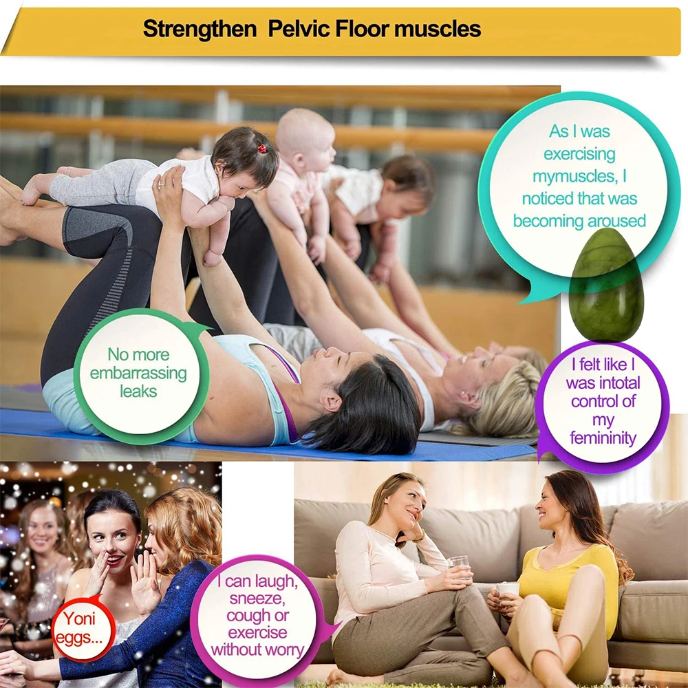Уход за женской вагиной яйцо Yoni товары для укрепления мышц влагалища натуральное