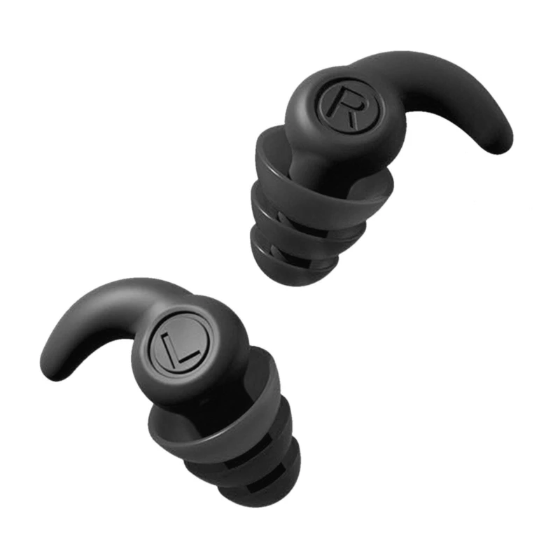 

Waterproof Ear Plugs for Sleep Silicone Soundproof Tapones Noise Reduction Filter Sleeping Earplugs Three-layer Earplugs