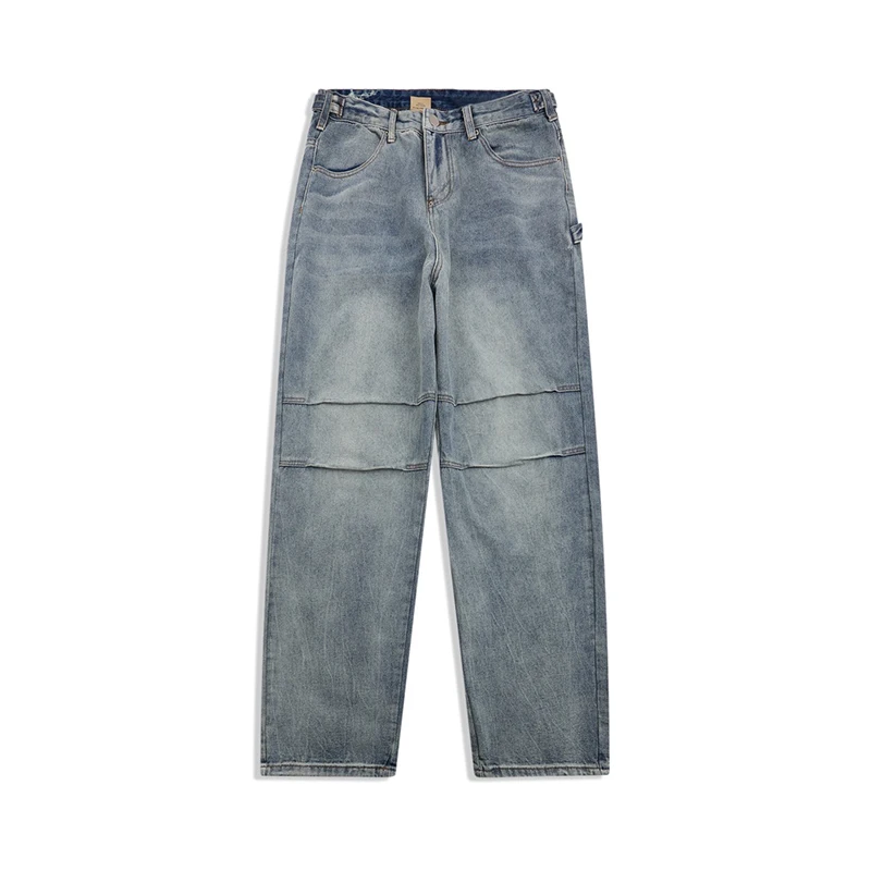 Fashion Men's Jeans Vintage Washed Men's Pants Loose Fit Jeans Korean Fashion Streetwear Y2k Clothes Brand Jeans Jeans Aestethic