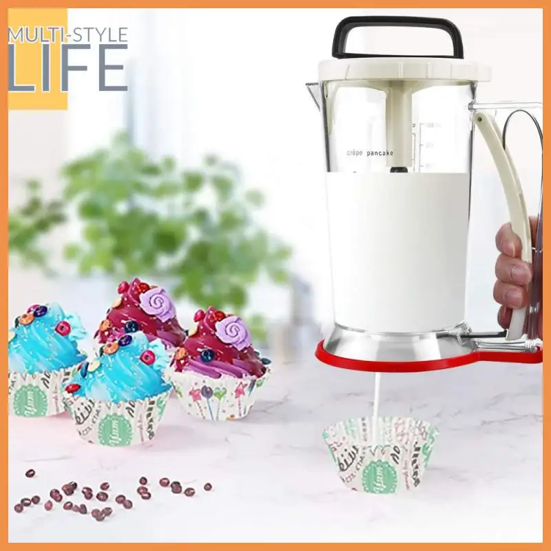 

Pancake Batter Dispenser Baking Supplies Cake &Cream Baking Tools for Waffles Cupcakes Muffin Mix Crepes Cookie Accessories