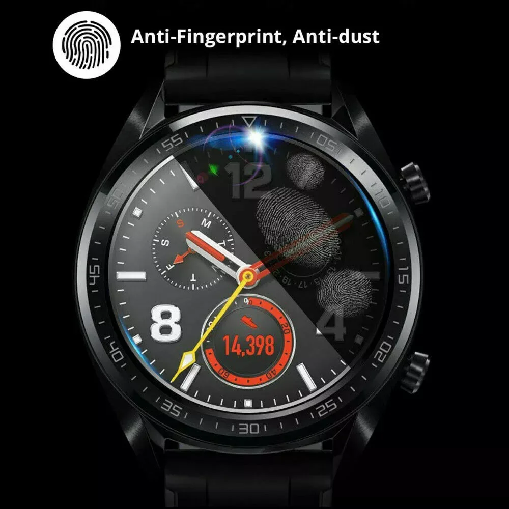 

2022 Trend for huawei Watch GT 2 GT3 46mm Tempered Glass Screen Protectors 9H Explosion Proof Anti Scratch HD Glass Film on GT 2