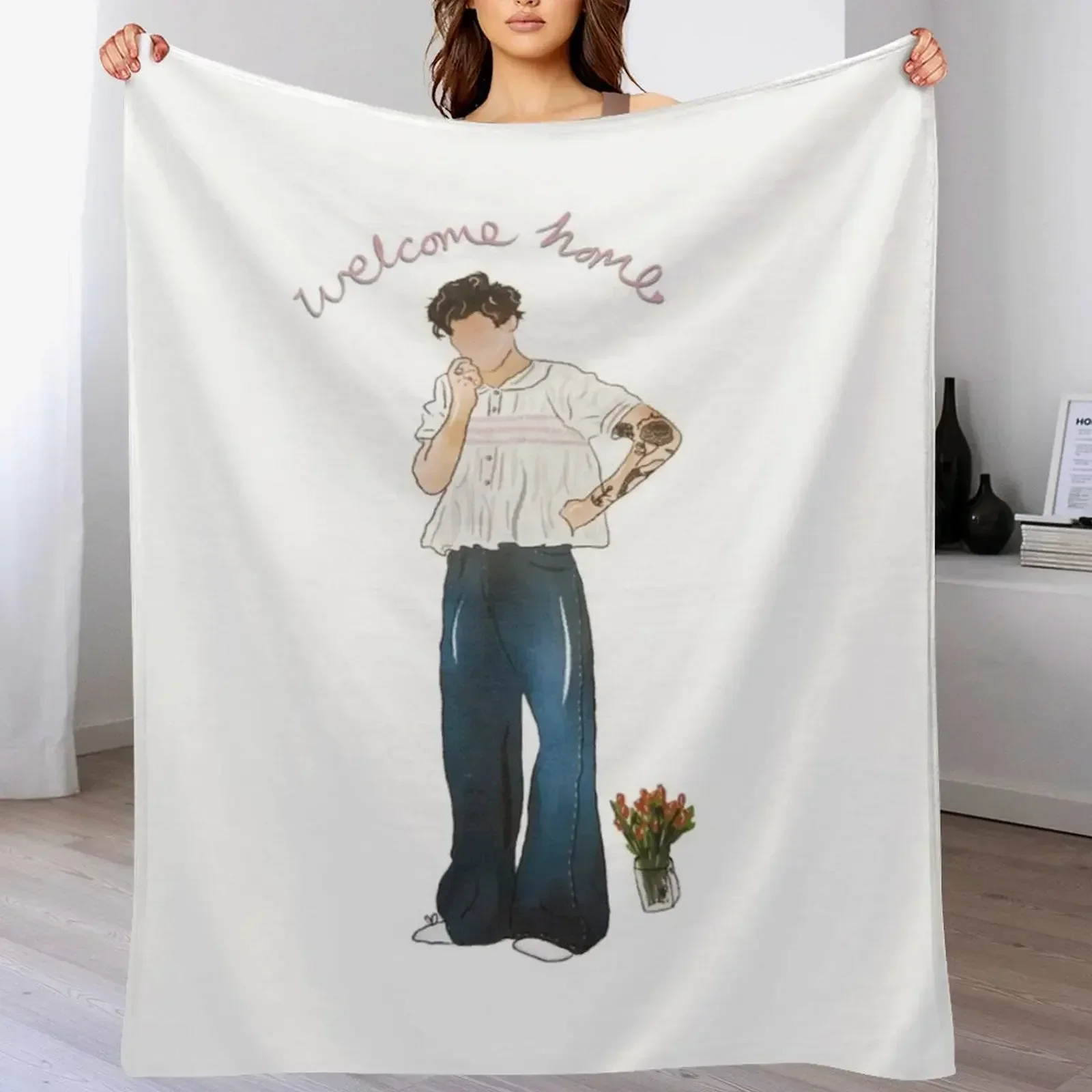 Одеяло Harry's House Декоративное одеяло из фланелевой ткани Летние одеяла и