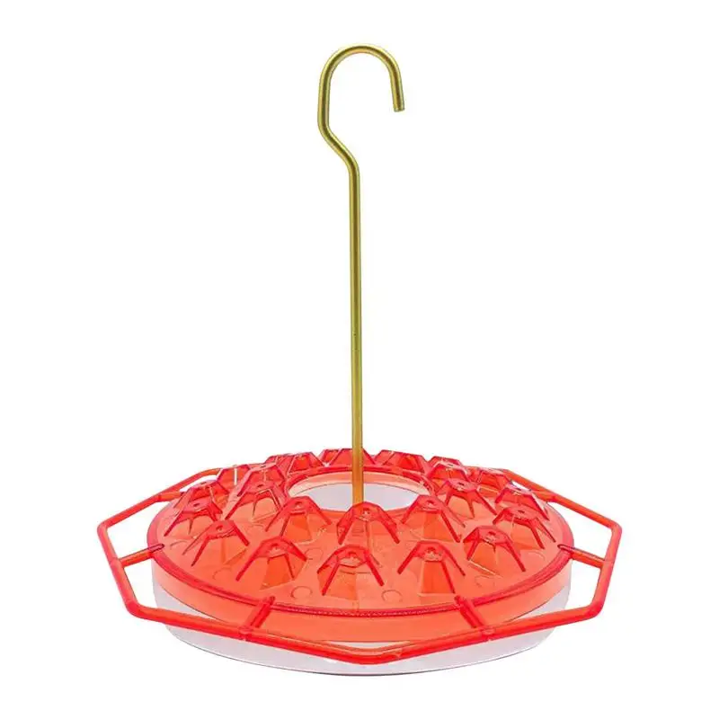 

Кормушка Для Колибри, 12 унций, подвесная Кормушка Для Колибри, кормушки для птиц с 25 отверстиями для кормления для приманки большего количес...