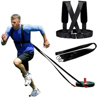 resistance training belt running assist speed strap black weighted exercise harness sled waistband gym fitness equipment